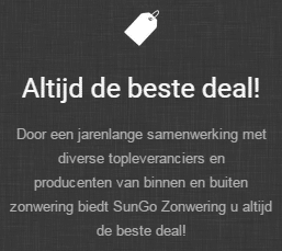 sungo-zonwering - rolgordijnen